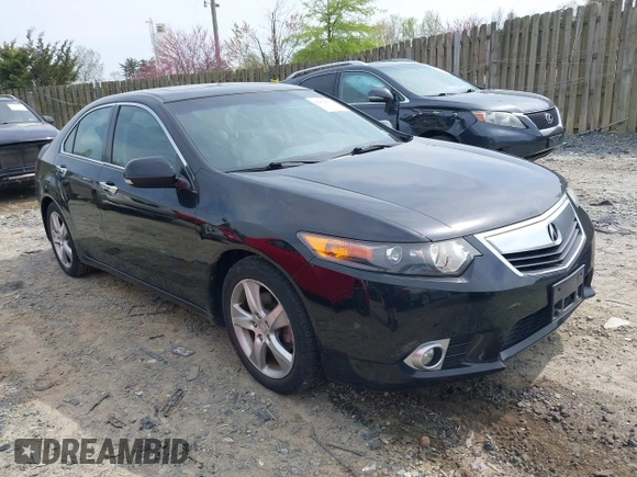 2012 Acura TSX Tech Pkg with VIN JH4CU2F67CC006811, listed as a IAAI auction lot 42020837 with 82,846 mi miles. Bid and sale history available at carsss.com. Image 1.