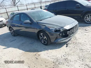 2023 Hyundai Elantra SEL with VIN KMHLS4AG4PU605972, listed as a IAAI auction lot 41784088 with 54,125 mi miles and . Bid and sale history available at DreamBid. Image 1.