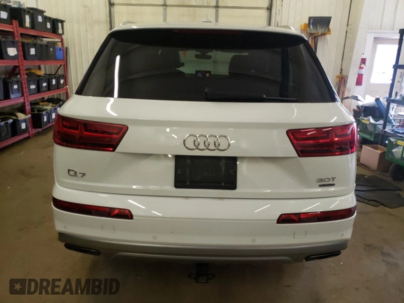2018 Audi Q7 Premium z VIN WA1AAAF79JD054297, wystawiony jako Copart lot #64131693 z przebiegiem 61 849 mil mil oraz . Historia ofert i sprzedaży dostępna na DreamBid. Obrazek 6.