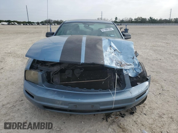 2006 Ford Mustang Standard with VIN 1ZVFT80N965176422, listed as a Copart auction lot 51189135 with 174,053 mi miles and Salvage Title. Bid and sale history available at carsss.com. Image 5.
