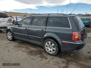 2003 Volkswagen Passat GLX with VIN WVWYH63B93E307461, listed as a Copart auction lot 81961384 with 139,029 mi miles and Salvage Title. Bid and sale history available at carsss.com. Image 2.