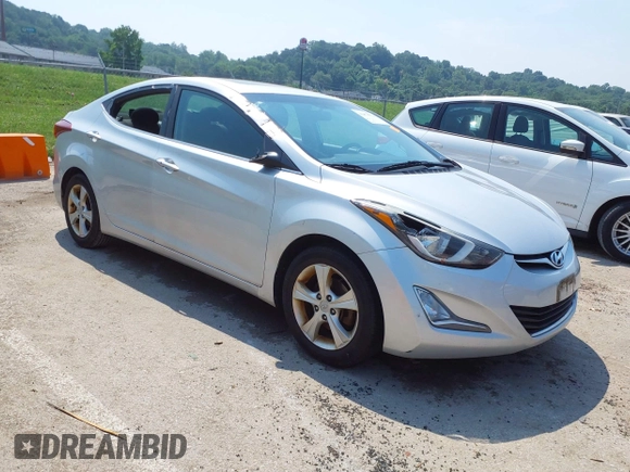 2016 Hyundai Elantra SE with VIN 5NPDH4AEXGH738588, listed as a IAAI auction lot 42472753 with 134,187 mi miles and . Bid and sale history available at DreamBid. Image 1.