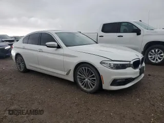 2018 BMW 5 Series 530i with VIN WBAJA5C58JWA38855, listed as a Copart auction lot 47621765 with 94,886 mi miles and Salvage Title. Bid and sale history available at DreamBid. Image 4.
