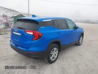 2024 GMC Terrain SLE with VIN 3GKALMEG5RL183540, listed as a IAAI auction lot 41499548 with 23,618 mi miles and . Bid and sale history available at DreamBid. Image 4.