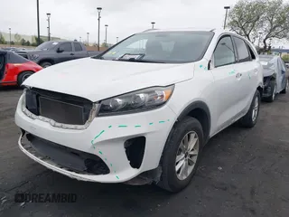2019 Kia Sorento L with VIN 5XYPG4A3XKG590330, listed as a IAAI auction lot 42060716 with Not Provided miles. Bid and sale history available at carsss.com. Image 2.