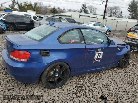 2008 BMW 1 Series 135i z VIN WBAUC73548VF22119, wystawiony jako Copart lot #48103685 z przebiegiem 228 637 mil mil oraz Szkoda całkowita • Salvage title. Historia ofert i sprzedaży dostępna na DreamBid. Obrazek 3.