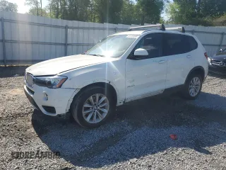 2016 BMW X3 xDrive28i with VIN 5UXWX9C59G0D92201, listed as a Copart auction lot 50783535 with 57,239 mi miles and Salvage Title. Bid and sale history available at carsss.com. Image 1.