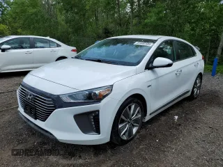 2018 Hyundai Ioniq Limited with VIN KMHC05LC7JU069144, listed as a Copart auction lot 61440105 with 221,779 mi miles and Salvage title. Bid and sale history available at DreamBid. Image 1.