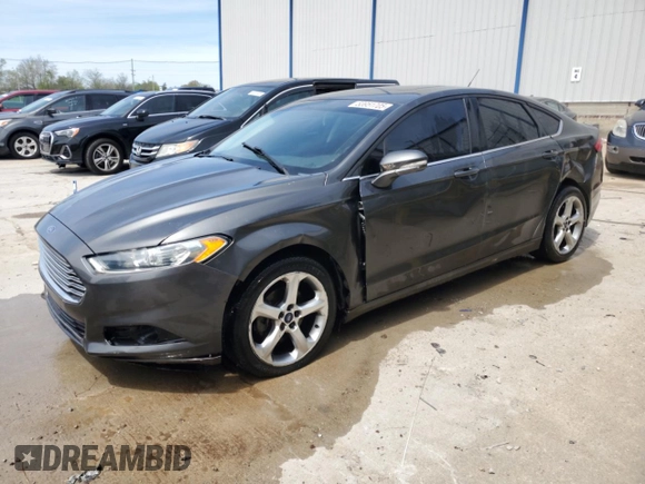 2016 Ford Fusion SE with VIN 3FA6P0HDXGR256837, listed as a Copart auction lot 53951705 with 158,458 mi miles and Salvage Title. Bid and sale history available at DreamBid. Image 1.