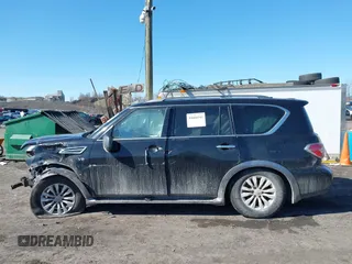 2017 Nissan Armada SV z VIN JN8AY2NC2H9504072, wystawiony jako IAAI lot #41660343 z przebiegiem 106 316 mil mil oraz . Historia ofert i sprzedaży dostępna na DreamBid. Obrazek 14.