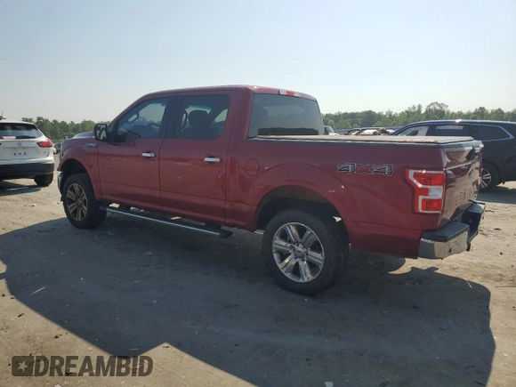 2018 Ford F-150 XL with VIN 1FTEW1EP5JFB82728, listed as a Copart auction lot 63589135 with 133,643 mi miles and Clean title. Bid and sale history available at DreamBid. Image 2.