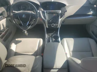 2015 Acura TLX Technology with VIN 19UUB2F55FA001885, listed as a Copart auction lot 61438755 with 117,800 mi miles and Salvage title. Bid and sale history available at DreamBid. Image 8.