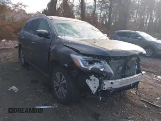 2018 Nissan Pathfinder SV z VIN 5N1DR2MM4JC638201, wystawiony jako IAAI lot #41146126 z przebiegiem 68 155 mil mil oraz . Historia ofert i sprzedaży dostępna na DreamBid. Obrazek 1.