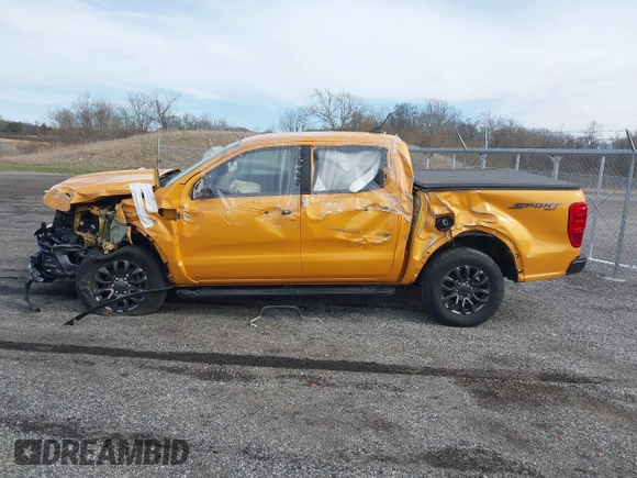 2022 Ford Ranger XL with VIN 1FTER4FH7NLD54832, listed as a IAAI auction lot 41333426 with 40,439 mi miles and . Bid and sale history available at DreamBid. Image 14.