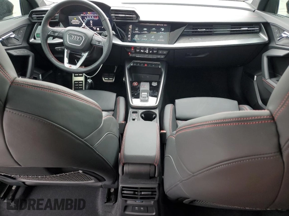 2023 Audi S3 Prestige z VIN WAUJ3DGY5PA099401, wystawiony jako Copart lot #43055445 z przebiegiem 16 731 mil mil oraz Szkoda całkowita • Salvage title. Historia ofert i sprzedaży dostępna na DreamBid. Obrazek 8.