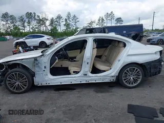 2018 BMW 5 Series 530i with VIN WBAJA5C55JWA38747, listed as a IAAI auction lot 41922937 with 100,951 mi miles and . Bid and sale history available at DreamBid. Image 14.