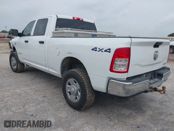 2022 Ram 2500 Tradesman with VIN 3C6UR5CL3NG130973, listed as a IAAI auction lot 42159421 with 156,800 mi miles. Bid and sale history available at carsss.com. Image 3.
