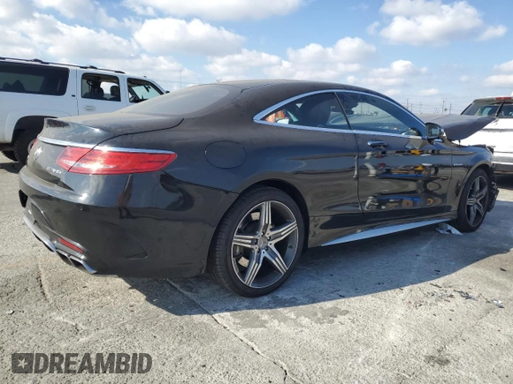 2015 Mercedes-Benz S-Class S 63 AMG with VIN WDDXJ7JB2FA001194, listed as a Copart auction lot 89135965 with 0 mi miles and Salvage Title. Bid and sale history available at carsss.com. Image 3.