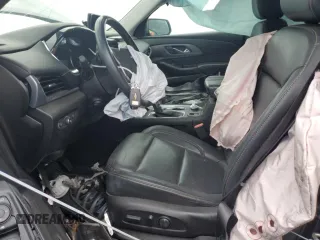 2021 Chevrolet Traverse Premier with VIN 1GNERKKW2MJ262862, listed as a Copart auction lot 58779765 with 76,927 mi miles and Salvage title. Bid and sale history available at DreamBid. Image 7.