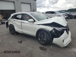 2021 Infiniti QX50 Autograph with VIN 3PCAJ5DBXMF105694, listed as a Copart auction lot 64116414 with Not provided miles and Non repairable. Bid and sale history available at DreamBid. Image 4.