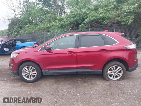 2018 Ford Edge SEL with VIN 2FMPK4J94JBB35281, listed as a IAAI auction lot 42179209 with 85,197 mi miles. Bid and sale history available at carsss.com. Image 15.