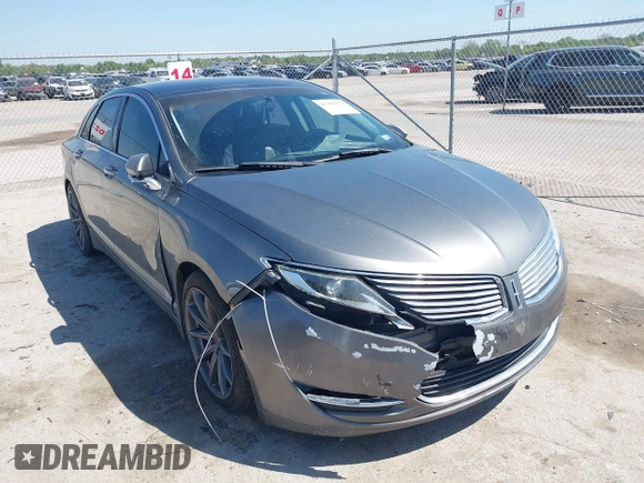 2014 Lincoln MKZ z VIN 3LN6L2G92ER835456, wystawiony jako IAAI lot #41985573 z przebiegiem 174 080 mil mil oraz . Historia ofert i sprzedaży dostępna na DreamBid. Obrazek 1.