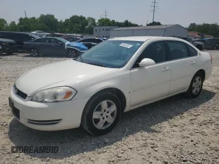 2007 Chevrolet Impala LS z VIN 2G1WB58N879396527, wystawiony jako Copart lot #59426835 z przebiegiem 180 785 mil mil oraz Czysty tytuł • Clean title. Historia ofert i sprzedaży dostępna na DreamBid. Obrazek 1.