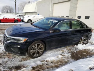 2020 Volkswagen Passat 2.0T SEL with VIN 1VWCA7A34LC016228, listed as a Copart auction lot 70367402 with 16,419 mi miles. Bid and sale history available at carsss.com. Image 1.
