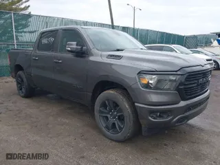 2020 Ram 1500 Big Horn with VIN 1C6RRFFG7LN110966, listed as a IAAI auction lot 41482599 with 86,841 mi miles. Bid and sale history available at carsss.com. Image 1.
