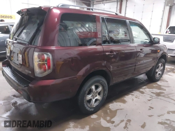 2007 Honda Pilot EX-L with VIN 5FNYF18537B017779, listed as a IAAI auction lot 41721110 with 98,724 mi miles. Bid and sale history available at carsss.com. Image 4.