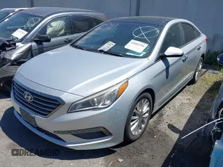 2015 Hyundai Sonata Limited with VIN 5NPE34AF0FH035785, listed as a IAAI auction lot 42082394 with 151,370 mi miles and . Bid and sale history available at DreamBid. Image 17.