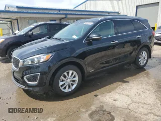 2016 Kia Sorento LX with VIN 5XYPGDA37GG058587, listed as a Copart auction lot 52863265 with 55,883 mi miles and Salvage Title. Bid and sale history available at carsss.com. Image 1.
