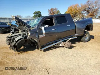 2016 Ram 3500 Laramie with VIN 3C63RRML1GG242644, listed as a Copart auction lot 77677244 with 0 mi miles and Salvage Title. Bid and sale history available at carsss.com. Image 1.