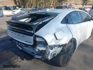 2023 Toyota Prius Prime SE with VIN JTDACACU5P3004649, listed as a IAAI auction lot 41205875 with 4,502 mi miles. Bid and sale history available at carsss.com. Image 6.