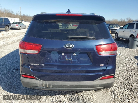 2018 Kia Sorento LX with VIN 5XYPGDA3XJG387632, listed as a Copart auction lot 48312535 with 125,112 mi miles and Clean Title. Bid and sale history available at carsss.com. Image 6.