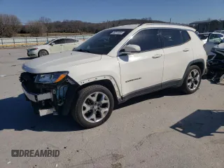 2019 Jeep Compass Limited with VIN 3C4NJCCB4KT802395, listed as a Copart auction lot 48311035 with 78,851 mi miles and Salvage title. Bid and sale history available at DreamBid. Image 1.