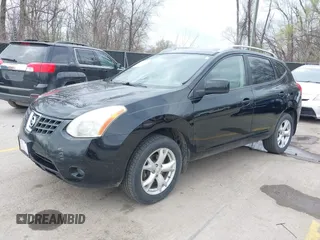 2008 Nissan Rogue SL with VIN JN8AS58V88W411610, listed as a IAAI auction lot 41859380 with 188,517 mi miles and . Bid and sale history available at DreamBid. Image 2.