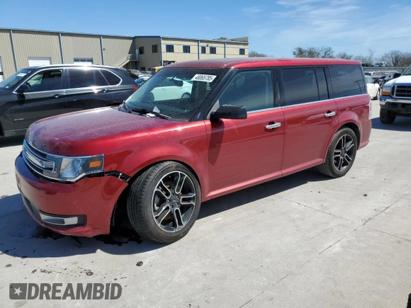 2015 Ford Flex SEL with VIN 2FMGK5C87FBA20904, listed as a Copart auction lot 48065785 with 88,209 mi miles and Salvage Title. Bid and sale history available at carsss.com. Image 1.