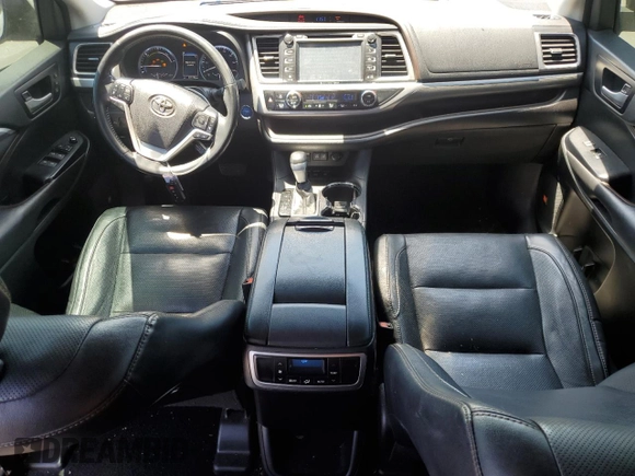 2017 Toyota Highlander Hybrid Limited with VIN 5TDDGRFH7HS027591, listed as a Copart auction lot 59234185 with 87,136 mi miles and Salvage title. Bid and sale history available at DreamBid. Image 8.