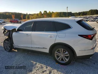 2022 Acura MDX with VIN 5J8YE1H35NL003508, listed as a Copart auction lot 76452114 with 0 mi miles and Salvage Title. Bid and sale history available at carsss.com. Image 2.