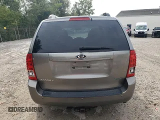 2012 Kia Sedona LX with VIN KNDMG4C77C6449626, listed as a Copart auction lot 70522954 with 0 mi miles and Clean Title. Bid and sale history available at carsss.com. Image 6.