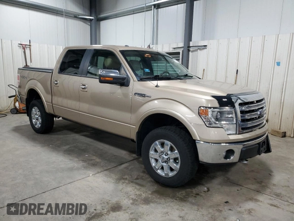 2013 Ford F-150 XL with VIN 1FTFW1EF1DKE66199, listed as a Copart auction lot 51216725 with 134,457 mi miles and Salvage Title. Bid and sale history available at carsss.com. Image 4.