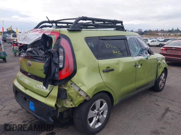 2019 Kia Soul z VIN KNDJN2A24K7919219, wystawiony jako IAAI lot #40914186 z przebiegiem Nie podano mil oraz . Historia ofert i sprzedaży dostępna na DreamBid. Obrazek 4.