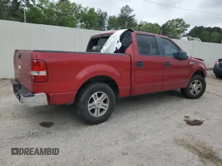 2008 Ford F-150 XL with VIN 1FTRW12W68KC50324, listed as a Copart auction lot 51295895 with 341,067 mi miles and Salvage Title. Bid and sale history available at carsss.com. Image 3.