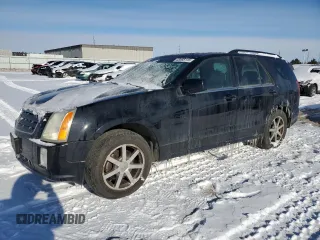 2004 Cadillac SRX with VIN 1GYEE63A140191345, listed as a Copart auction lot 43466115 with 154,111 mi miles and Non Repairable. Bid and sale history available at carsss.com. Image 1.
