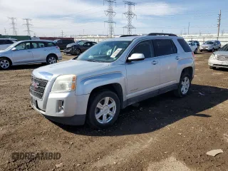 2014 GMC Terrain SLE with VIN 2GKFLWEK8E6106052, listed as a Copart auction lot 50052535 with 203,571 mi miles and Salvage Title. Bid and sale history available at carsss.com. Image 1.