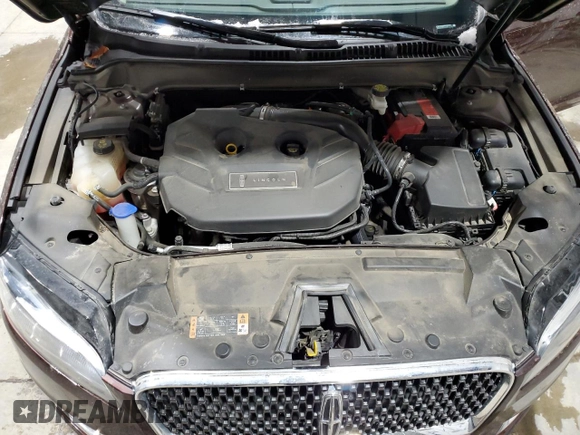 2019 Lincoln MKZ Reserve I with VIN 3LN6L5D99KR602451, listed as a Copart auction lot 42336735 with 50,341 mi miles and Salvage Title. Bid and sale history available at DreamBid. Image 11.