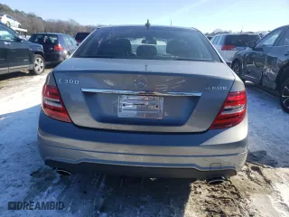 2012 Mercedes-Benz C-Class C 300 Sport with VIN WDDGF8BBXCR193533, listed as a Copart auction lot 87864035 with 125,809 mi miles and Salvage Title. Bid and sale history available at carsss.com. Image 6.