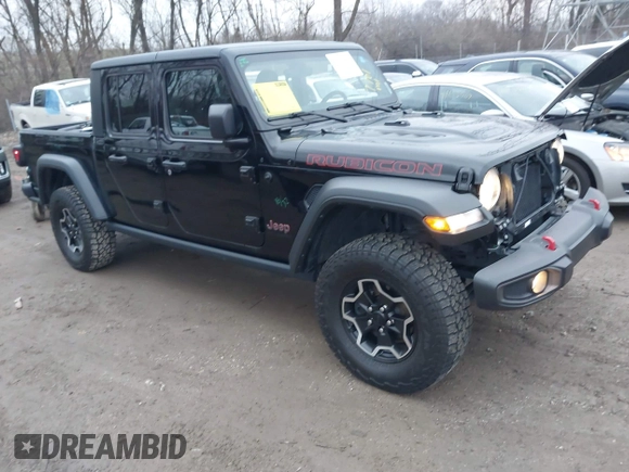 2023 Jeep Gladiator Rubicon с VIN 1C6JJTBGXPL510322, выставлен на аукционе IAAI как лот 41151837 с пробегом 7 701 миль миль и . История ставок и продаж доступна на DreamBid. Изображение 1.