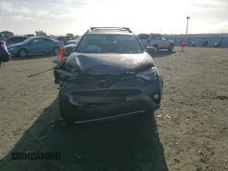 2017 Toyota RAV4 Limited with VIN JTMDFREV5HJ715015, listed as a Copart auction lot 80390894 with 42,307 mi miles and Salvage Title. Bid and sale history available at carsss.com. Image 12.